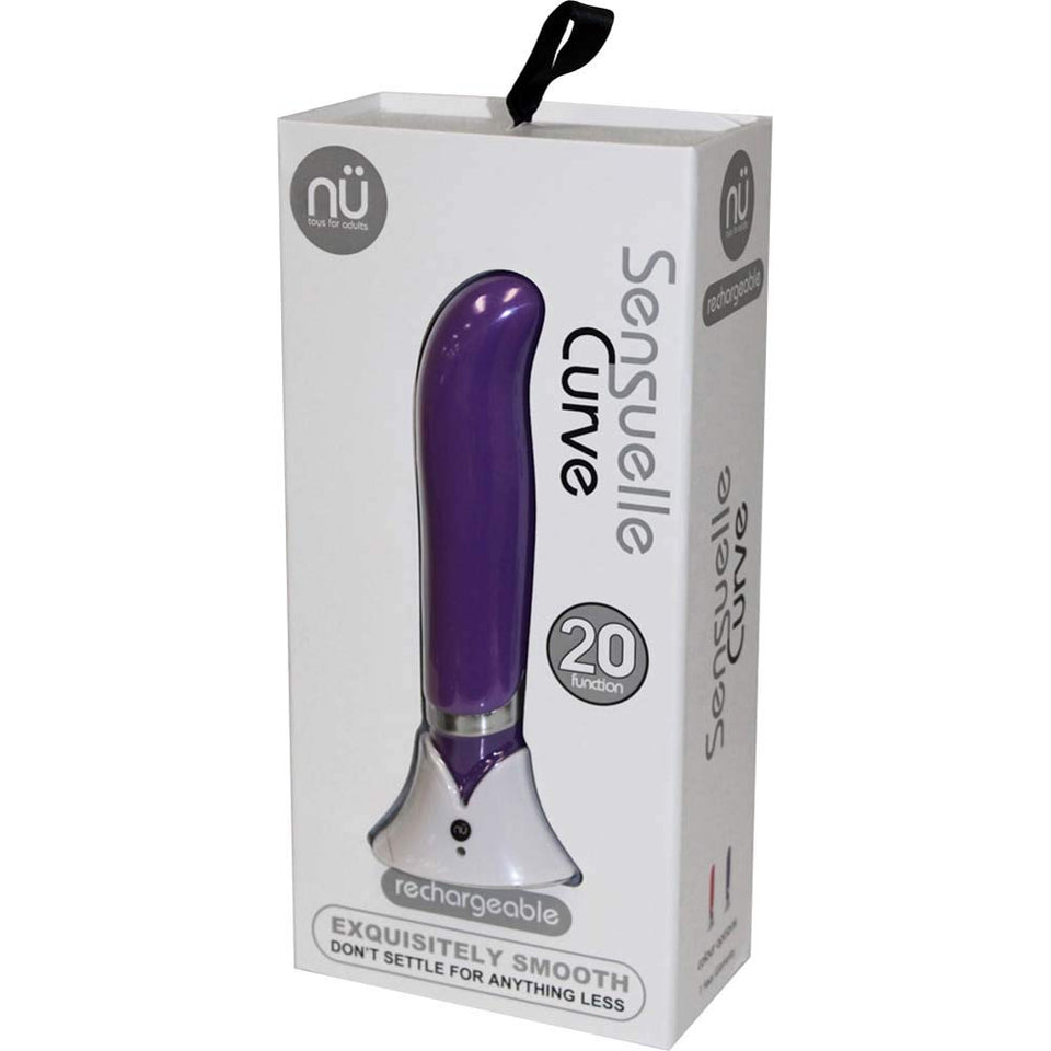 Nu Sensuelle Curve 20 Function Vibrator, Purple