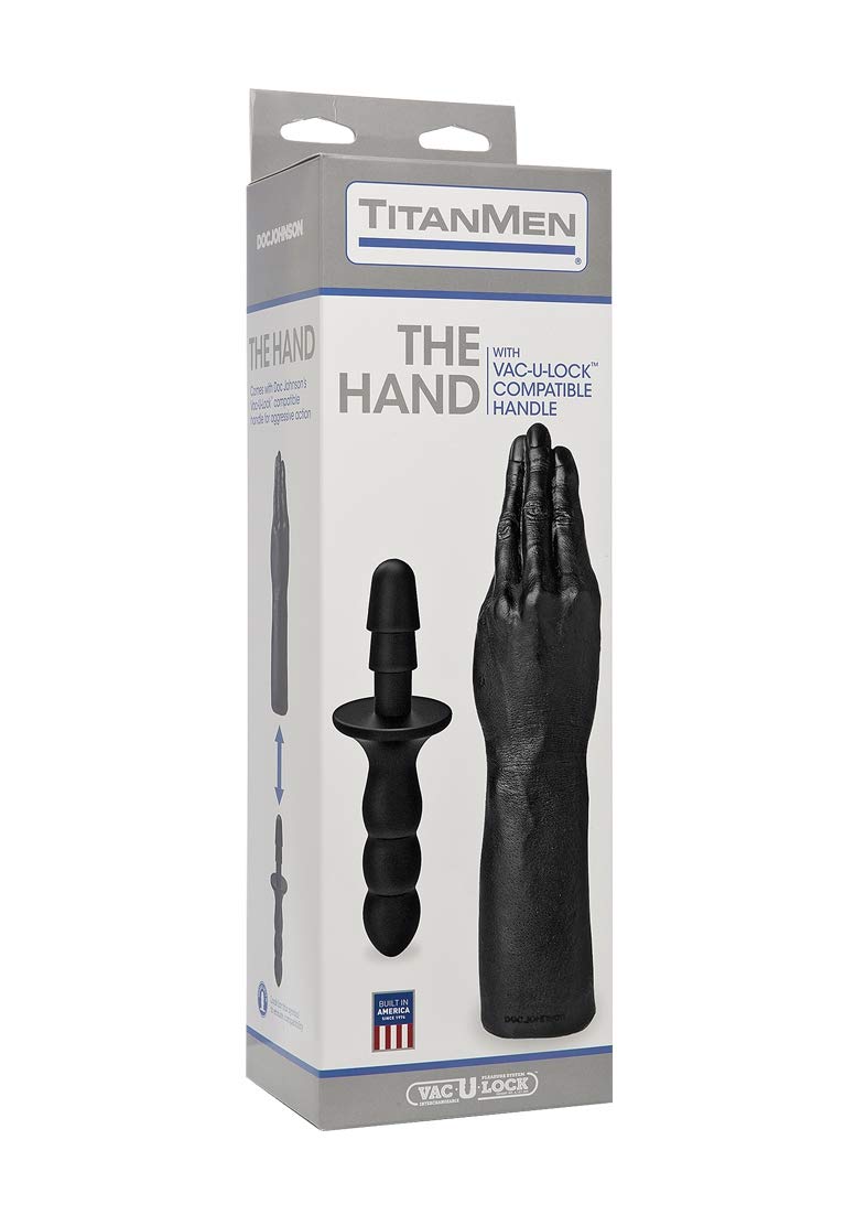 Titanmen Hand W/Vac U Lock Black
