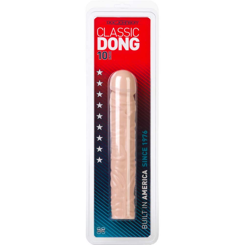 Classic Dong: 10In.X 1.75In. (Flesh)