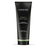 Sage And Sea Salt - Scented Sensual Massage Cream  - 4 Oz