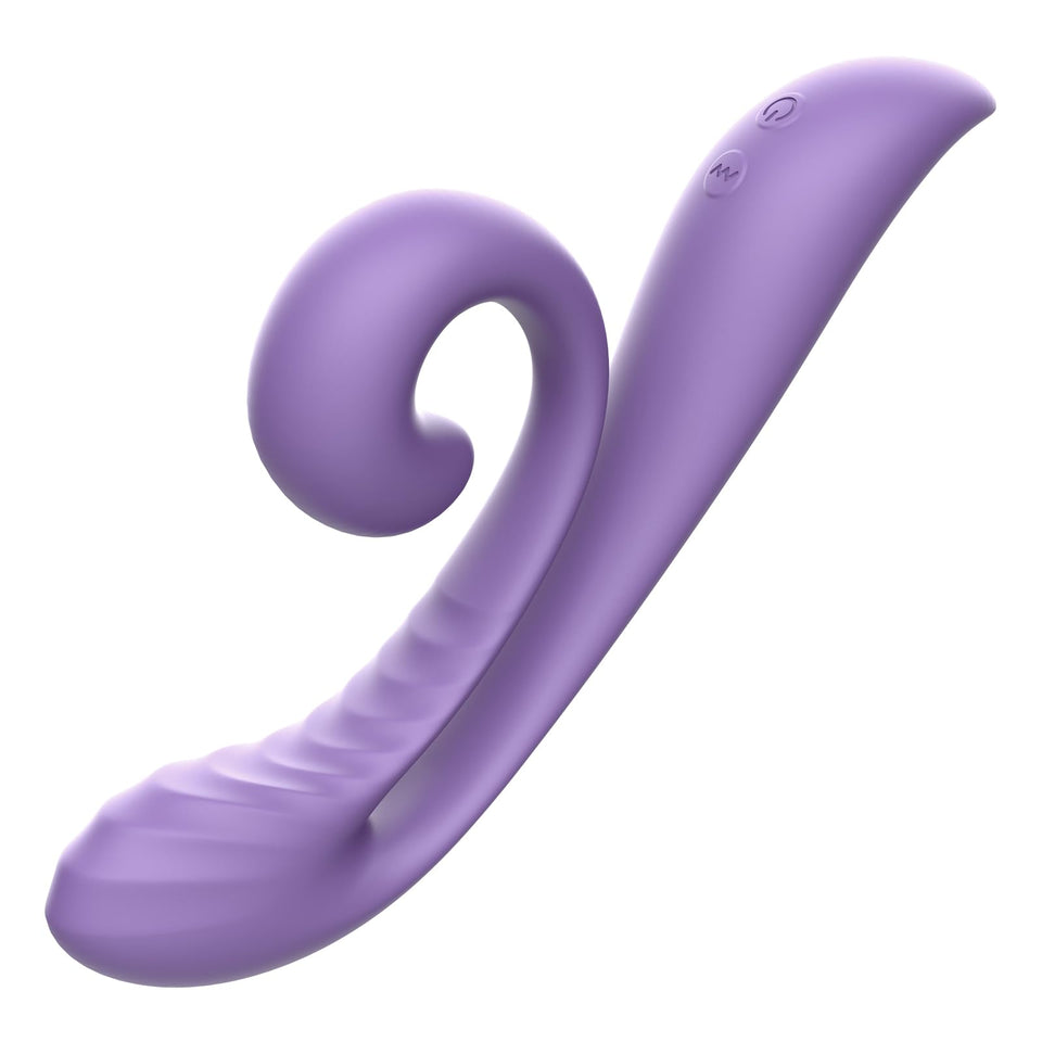 Tracy 's Dog Clitoral Kissing G Spot Rabbit Vibrator, Adult Toys for Double Stimulation with 10 Vibrations, Flexible Sex Toy wit