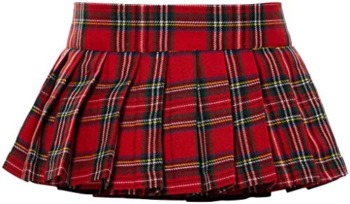 Teacher'S Pet Schoolgirl Skirt Red O/S