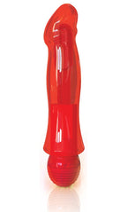 Multi Speed Soft Flexible Vibrator - G Spot Stimulator - Waterproof - Sex Toy For Women - Sex Toy For Adults (Red)