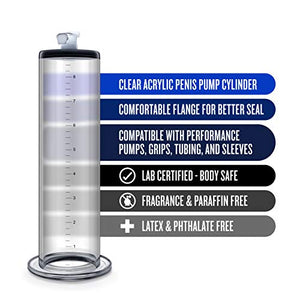 Performance - 9In X 2In Cylinder - Clear