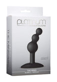 Doc Johnson Platinum Premium Silicone  The Minis  Bubble  Medium  38 In Long And 11 In Wide  Butt Plug  Petite Anal To