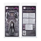 California Exotic Novelties Nipple Play Silicone Vibrating Nipple Pleasurers, Black