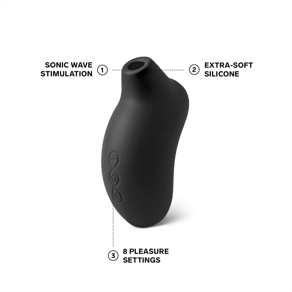 Lelo Sona Sonic Massager, Sex Toy For Woman, Waterproof Clit Sucker, Rechargeable Pulsating Vibrator For Women, Suction Vibrator