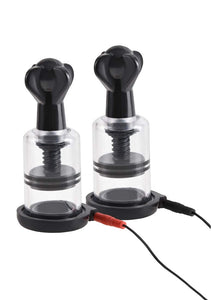 (D) Fetish Fantasy Shock Elect Nipple Suckers