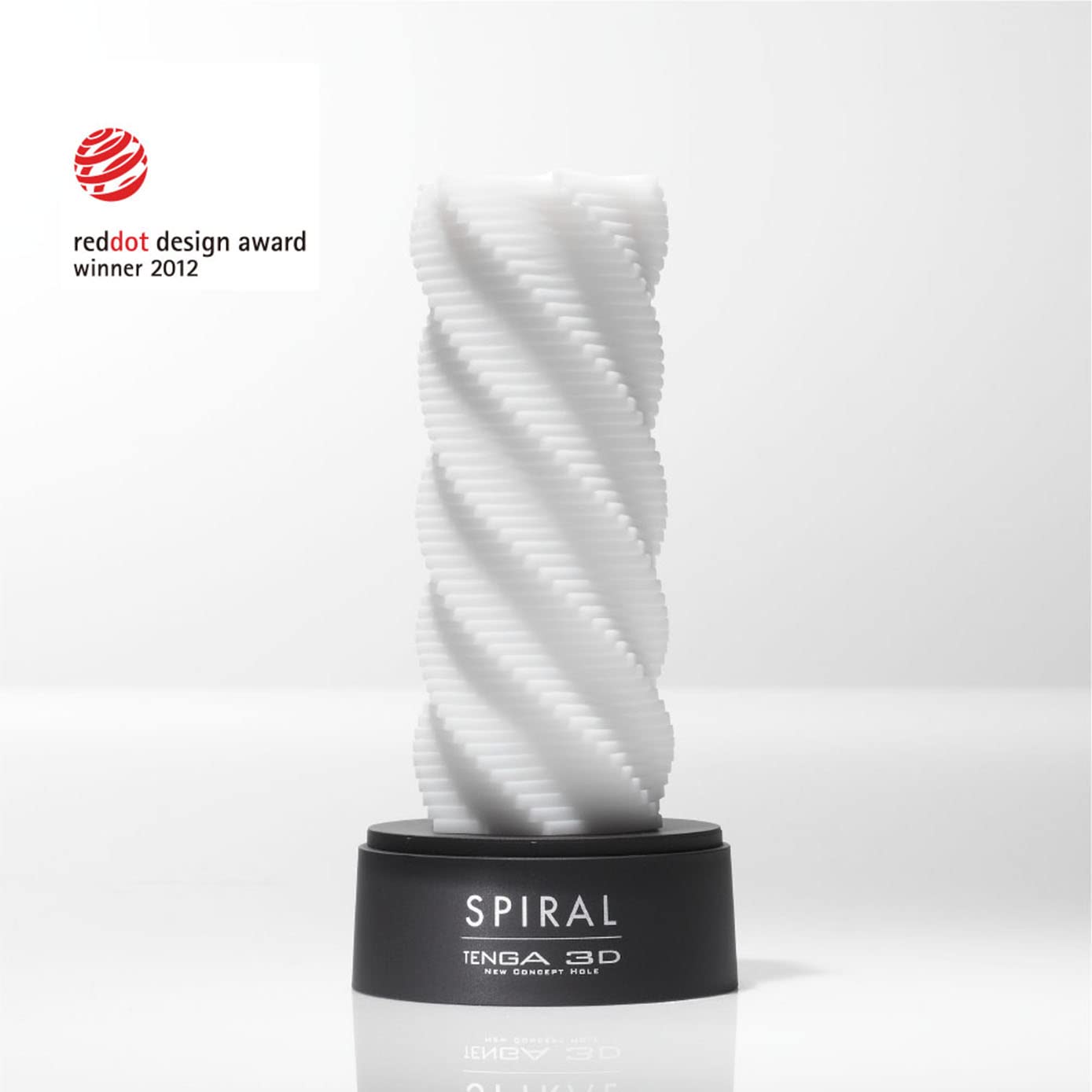 Tenga 3D Sleeve Spiral For Male Masturbation Tnh001, White, (Pack Of ), 1 Count