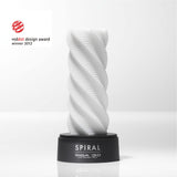 Tenga 3D Sleeve Spiral For Male Masturbation Tnh001, White, (Pack Of ), 1 Count