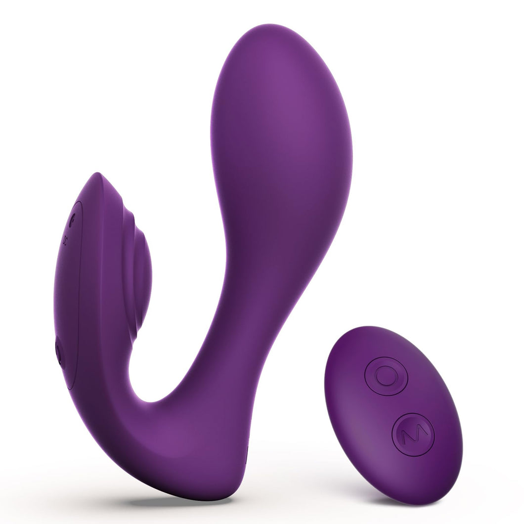 Tracy? Dog Vibrator Adult Sex Toys for Women - Clitoral Teasing G Spot Vibrator, Remote Control Vibrating Adult Toy with 10 Vibr