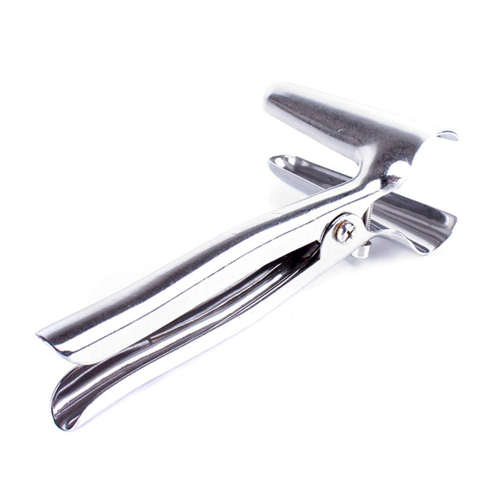 Back Court G Point Anal Plug Metal Stainless Steel Anal Enema Adult Fetish Kinky Expand Anal Sex Toy (Silver)