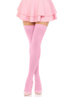 Leg Avenue Nylon Over The Knee, O/S, PINK