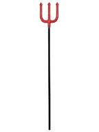 Detachable rhinestone pitch fork.