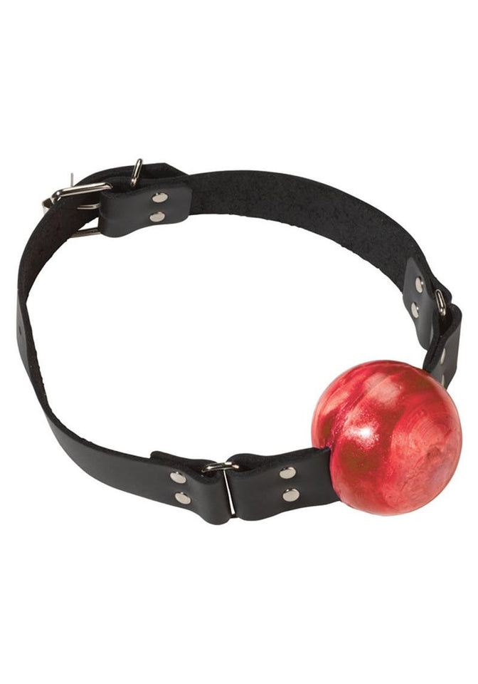 2In Red Ball Gag W/Buckle