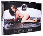 Master Series King Size Waterproof Fitted Play Sheet, Black (Ad930)