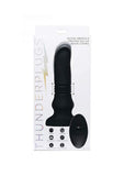 Thunderplugs Silicone Vibrating & Thrusting Plug W/ Remote Control