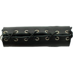 Spartacus Lace Up Leather Cock Sheath, Black