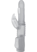 Golden Triangle Hypnotic Multi Speed Vibrator, Clear