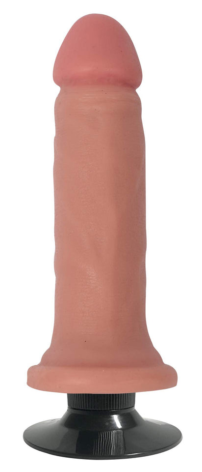 Jock Bareskin 6In Vibrating Vanilla Dildo
