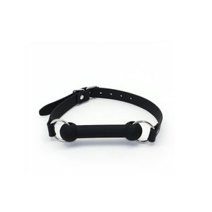 SMspade Sex Mouth Gag Bit Dog Bone (Black)