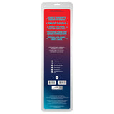 Veined Double Header Dong 18In. (White)