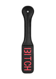 Ouch! Paddle - Bitch - Black