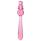 Crystal Glass Dildo Prostate Massager G Spot Stimulator,Long Glass Dildo Crystal Penis Thruster Pleasure Wand Anal Plug Vaginal