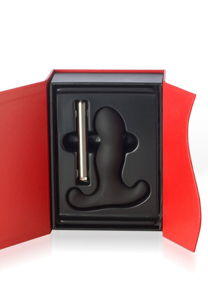 Aneros Vice 2 Vibrating Silicone Male G-Spot Stimulator, Black