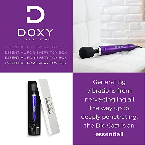 SB Doxy Die Cast Powerful Wand 1; Purple