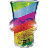 Light Up Rainbow Boobie Shot Glass