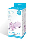 Electric Eel Inc. 76950: Glas 5 Rosebud Glass Butt Plug