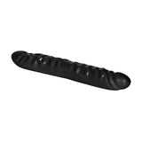 CalExotics Veined Double Dildo, Black, 12 Inches