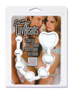 California Exotics Jelsoft Luv Beads, Clear