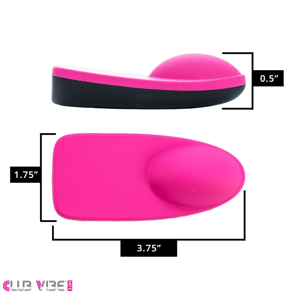 Ohmibod Club Vibe 3.0H Wearable Panty Vibrator - Personal Massager For Women - Couples Vibrator With Three Play Modes - Wireless