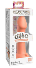 Pipedream Prorducts - Dillio Platinum Collection - Big Hero 6 Platinum Cured Silicone Dildo - Peach