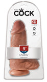 The King Cock Chubby with Balls looks and feels just like the rock hard stud  you\ve always fantasized about.  <br><br> Every detail from the shaft and head to the veins and balls were carefully handcrafted to give you the most realistic experience you e