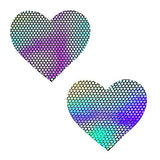 Neva Nude Pasty I Heart U Holographic