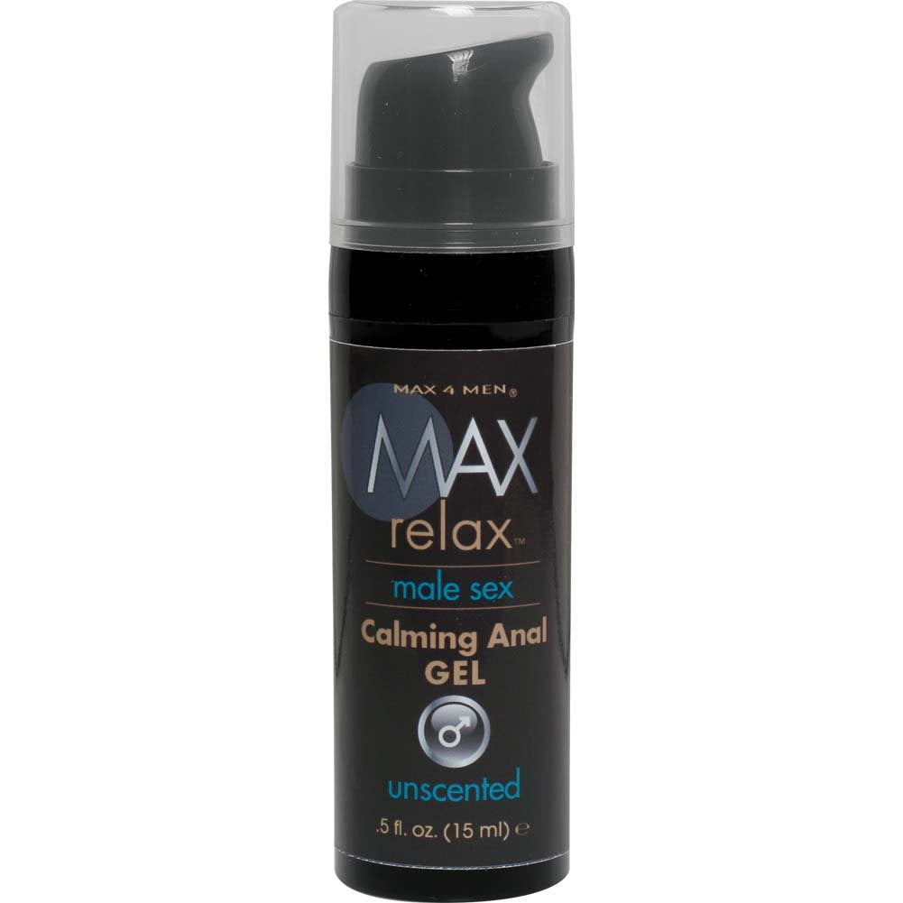 Max 4 Men Relax Calming Anal Ease Gel  5 Ounce