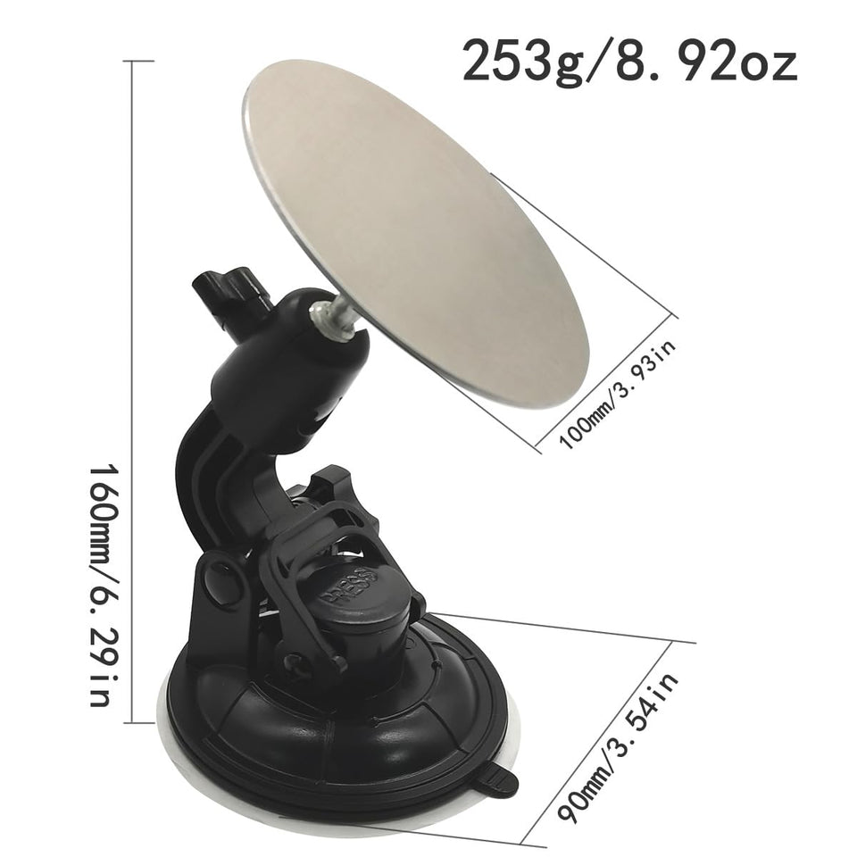 Upgrade Dildo Suction Holder 175?Adjustable Dildo Suction Mount to Suction Cup for S/M Size Dildo Adult Toy Support Men & Women