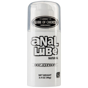 Anal Lube Natural 3.4 Oz Airless Pump (Bu)