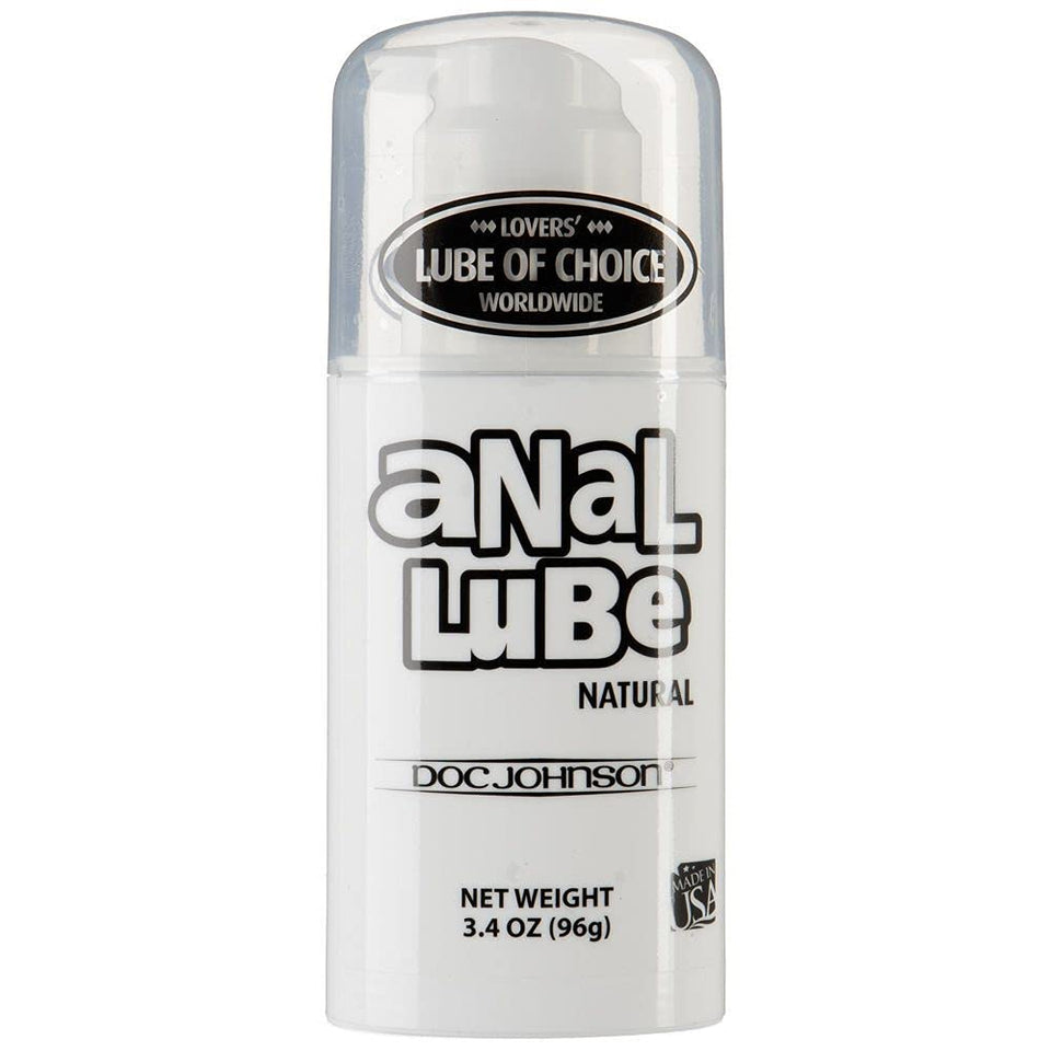 Anal Lube Natural 3.4 Oz Airless Pump (Bu)