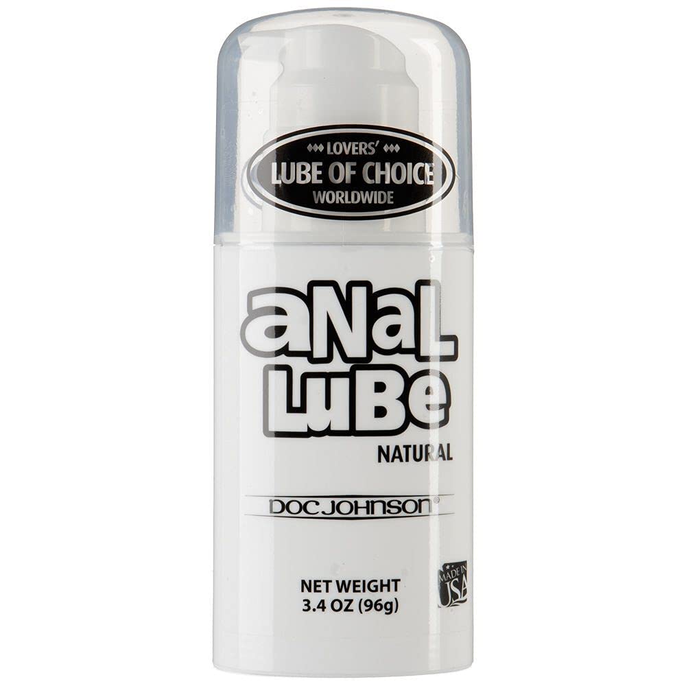 Anal Lube Natural 3.4 Oz Airless Pump (Bu)
