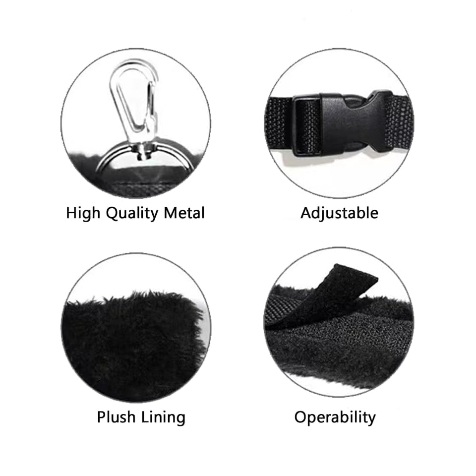 generic BDSM Bed Straps Restraints Sex Plush Tie Downs Under Mattress Adult Play Spreaders Bar Legs and Hands, Bondge Ties for K