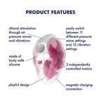 Satisfyer Cloud Dancer-Red