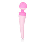 Calexotics Inspire Massager Kit - Body Wand Vibrator & Silicone Attachment Set For Couples     Adult Sex Personal Massager - Pin