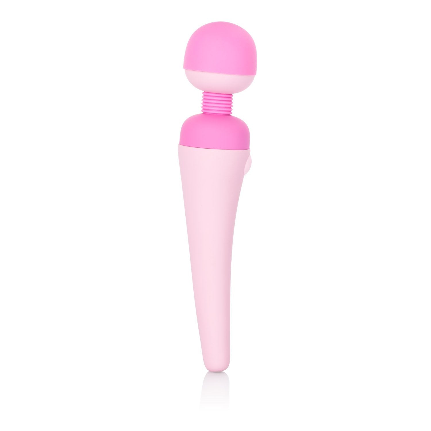 Calexotics Inspire Massager Kit - Body Wand Vibrator & Silicone Attachment Set For Couples     Adult Sex Personal Massager - Pin