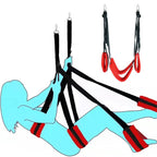 Adult Sex Swing Sex Swing with Comfortable Soft Cushion and Adjustable Straps for Adults Couples, Door Sex Swing Love Swing Indo