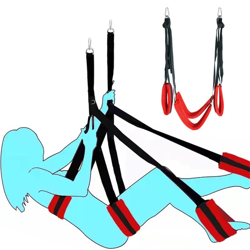 Adult Sex Swing Sex Swing with Comfortable Soft Cushion and Adjustable Straps for Adults Couples, Door Sex Swing Love Swing Indo