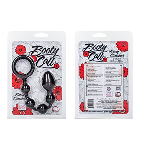 California Exotic Novelties Booty Call Climax Dildo, Black